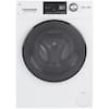 GE 2.4 cu. ft. Compact White 120-Volt Ventless Electric All-in-One ...