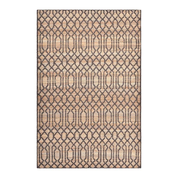 Solo Rugs Sophie Transitional Jute Brown 3 ft. x 5 ft.Area Rug
