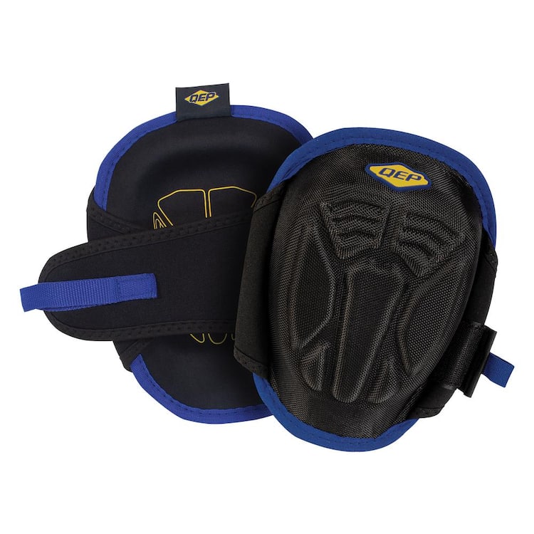 QEP F3 Stabilizer Knee Pads with Memory Foam, Gel Cushion, Neoprene Fabric Liner and Pen Storage