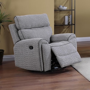 New Classic Furniture Omni Gray Polyester Recliner