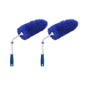 Unger Swivel Grout and Corner Scrub Brush Attaches to any Standard-Threaded  Pole