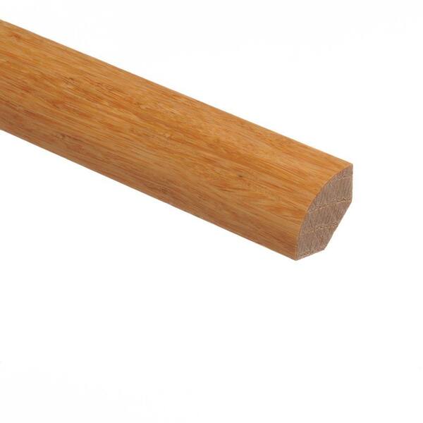 Zamma Strand Woven Bamboo Natural 3/4 in. Thick x 3/4 in. Wide x 94 in. Length Hardwood Quarter Round Molding