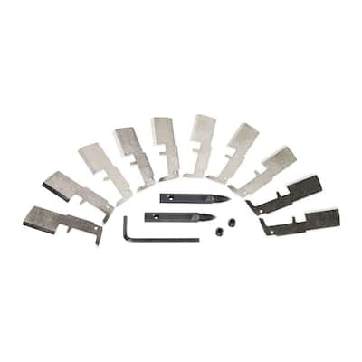 2-9/16 in. SWITCHBLADE High Speed Steel Blade Replacement Kit (10-Blades)
