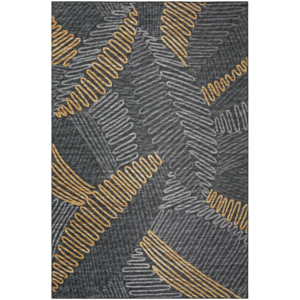 Addison Rugs Yuma Grey 10 Ft X 14 Ft Geometric Indoor Outdoor   Gray Addison Rugs Area Rugs Ayu41gr10x14 64 1000 