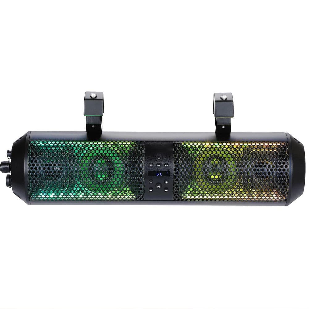8.27 in. W 2.0 Channel UTV Bluetooth Soundbar Compatible with 2X Tweeter and 2X Subwoofer price history on PriceWatchPro