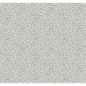 Poppy Seed Cossette Paper Unpasted Nonwoven Wallpaper Roll 60.75 sq. ft.