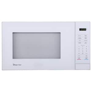 1.1 cu. ft. Countertop Microwave Oven in White