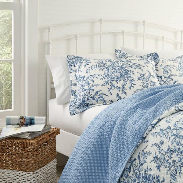 Bedford Floral Cotton Quilt Set