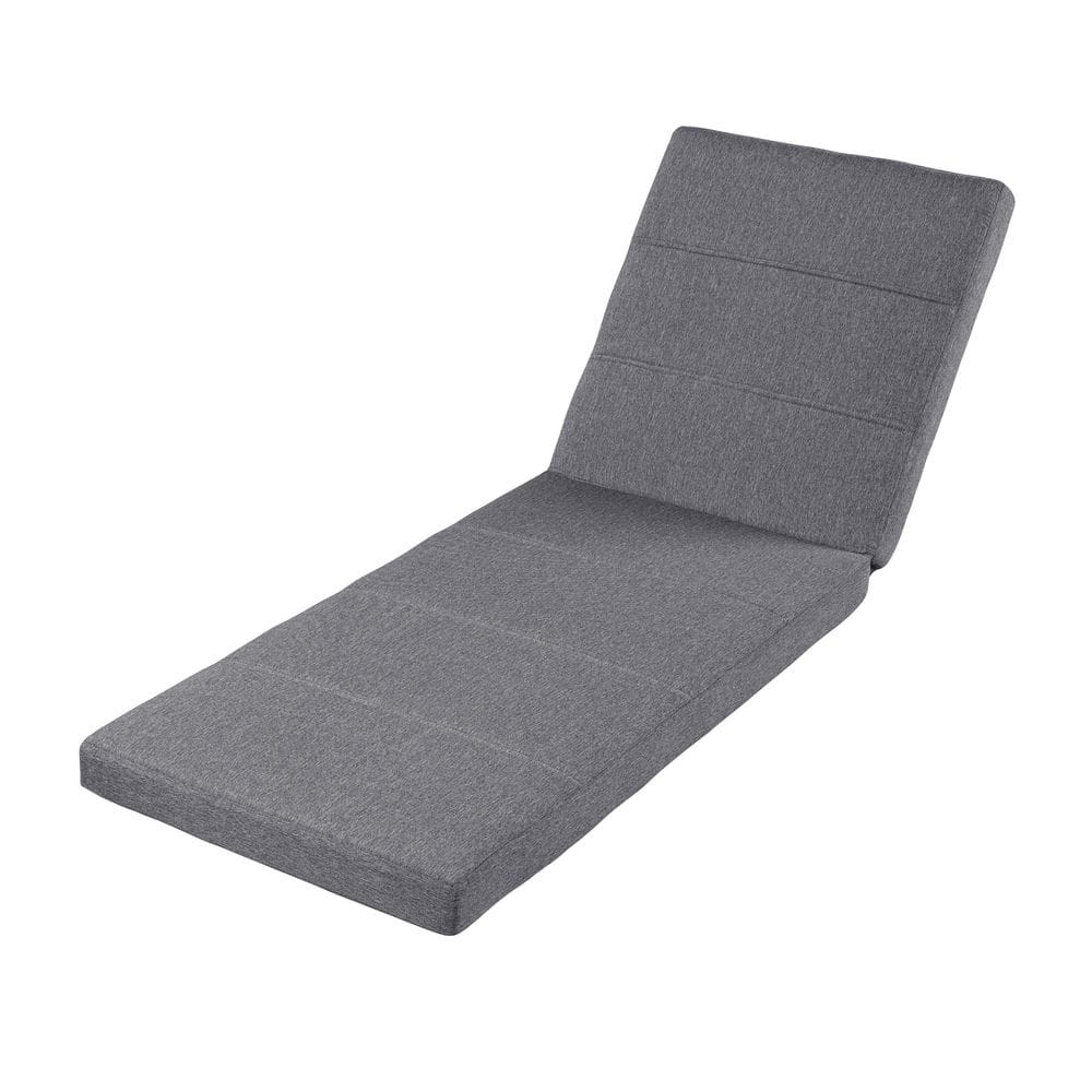 Ebrar 75.98 in. W x 26.77 in. D Replacement Outdoor Chaise Lounge Cushion in Gray price history on PriceWatchPro