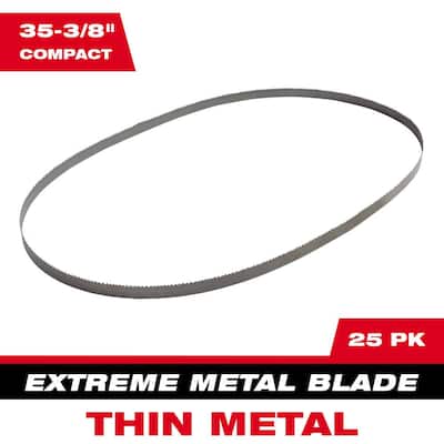 35-3/8 in. 12/14 TPI Compact Extreme Thin Metal Cutting Band Saw Blade (25-Pack) For M18 FUEL/Corded Compact Bandsaw