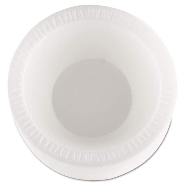 Hefty Large Foam Platter, White, 150 ct