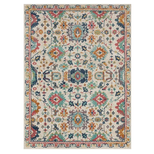 Mohawk Home Grove Elms Multi 3 ft. 3 in. x 5 ft. Area Rug