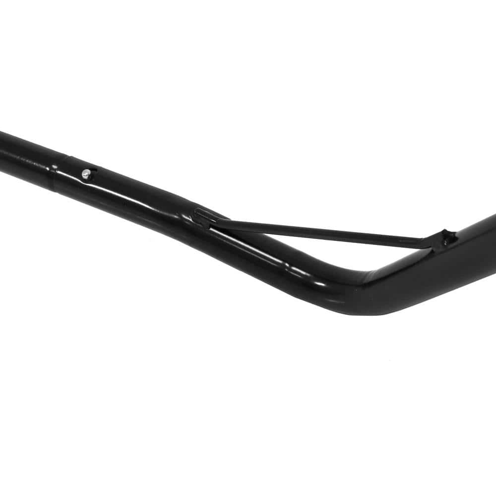 Black Heavy-Duty Steel Portable Hammock Stand, 10' Capacity