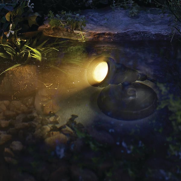 Details about   Patriot Brass LED Waterproof Pond and Landscape Lighting 10 Watt Light Kit P-E1 