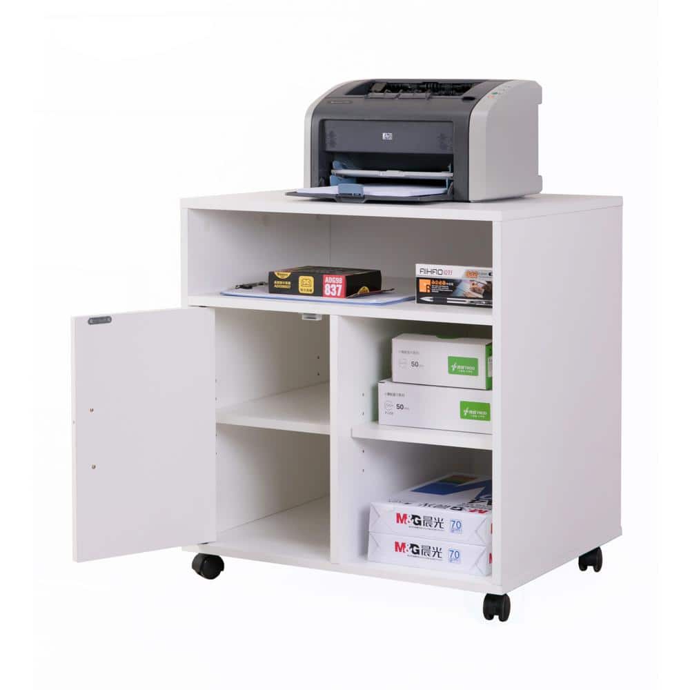 26'' H x 23.75'' W 1 Printer Stand with Wheels