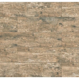 Redwood Natural 6 in. x 24 in. Matte Porcelain Floor and Wall Tile (10 sq. ft./case)
