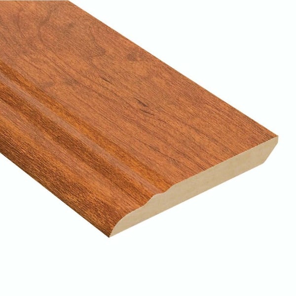 HOMELEGEND High Gloss Pacific Cherry 12.7 mm Thick x 3-13/16 in. Wide x 94 in. Length Laminate Wall Base Molding