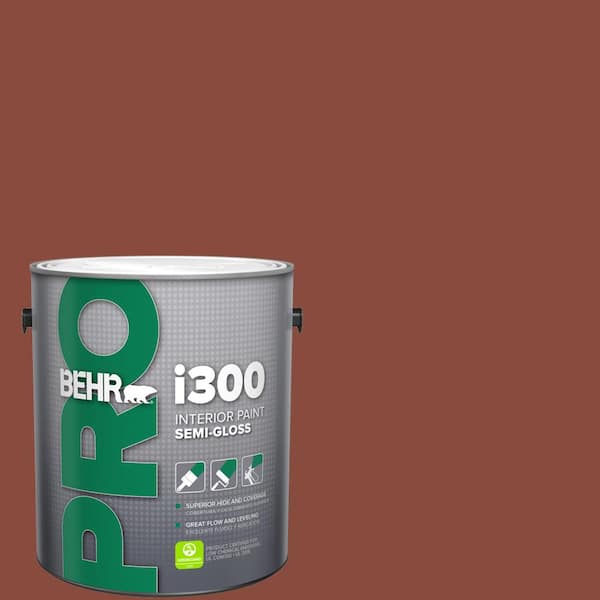 BEHR PRO 1 gal. #PMD-42 Mission Tile Semi-Gloss Interior Paint