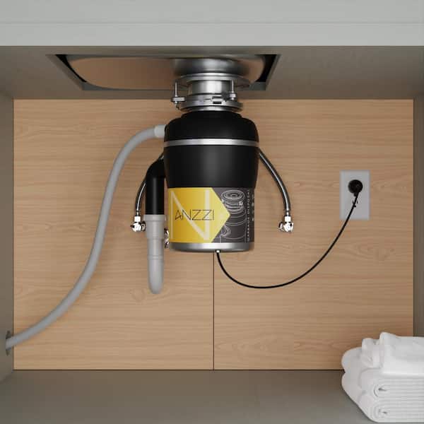 Medusa 1/2 HP Continuous Feed Undersink Garbage Disposal