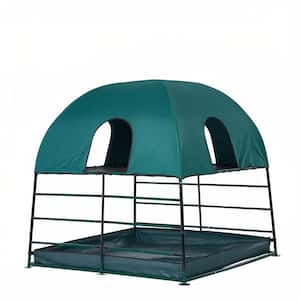Climbing Den with Ball Pit-Multi-Level Play Structure for Imaginative and Active Play (Climbing Den Only)