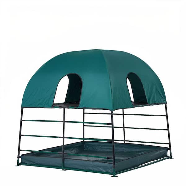 Climbing Den with Ball Pit-Multi-Level Play Structure for Imaginative and Active Play (Climbing Den Only)