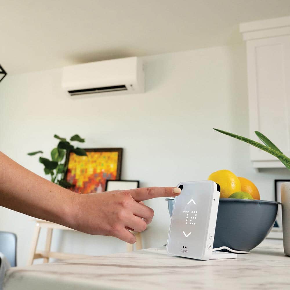 Mysa White Wi-Fi Smart Thermostat for Mini-Split Heat Pumps