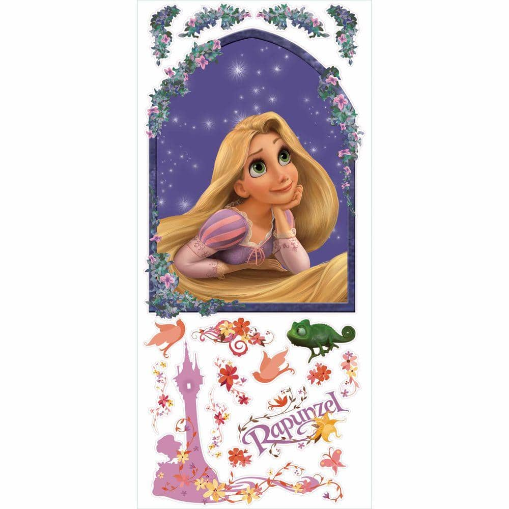 Rapunzel Tangled - Nursery Wall Decor - Digital Baby Room