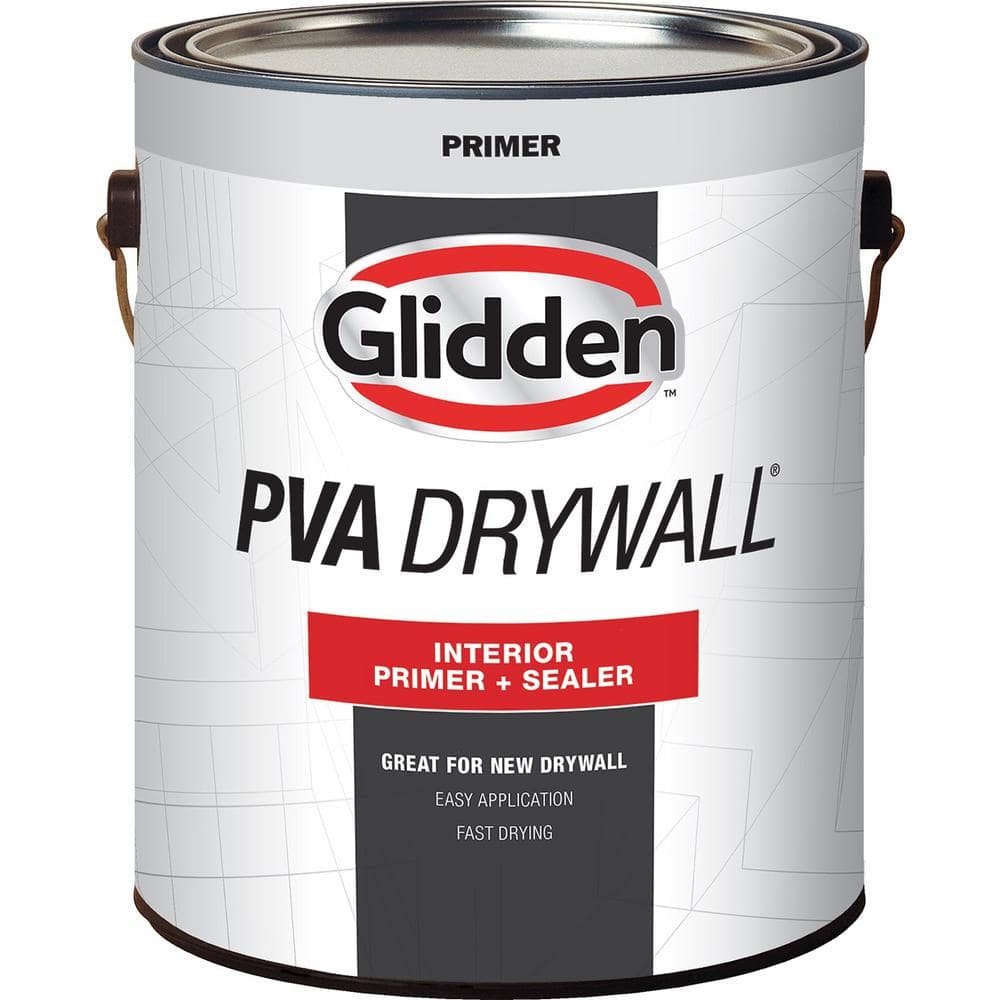 KILZ 1 gal. White Interior PVA Drywall Primer PX01001 - The Home Depot