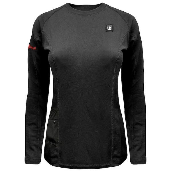 Louisville Slugger Adult Slugger Cold Weather Thermal Tech Long Sleeve Shirt,  Black 