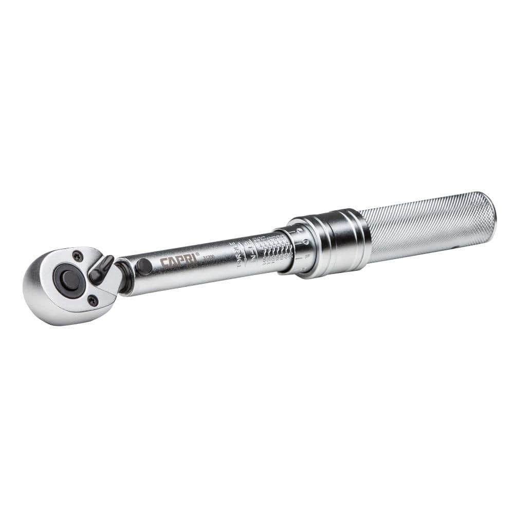 Capri Tools 1/4 in. Drive 30 to 150 in. lbs. Industrial Torque Wrench  CP31200 - The Home Depot