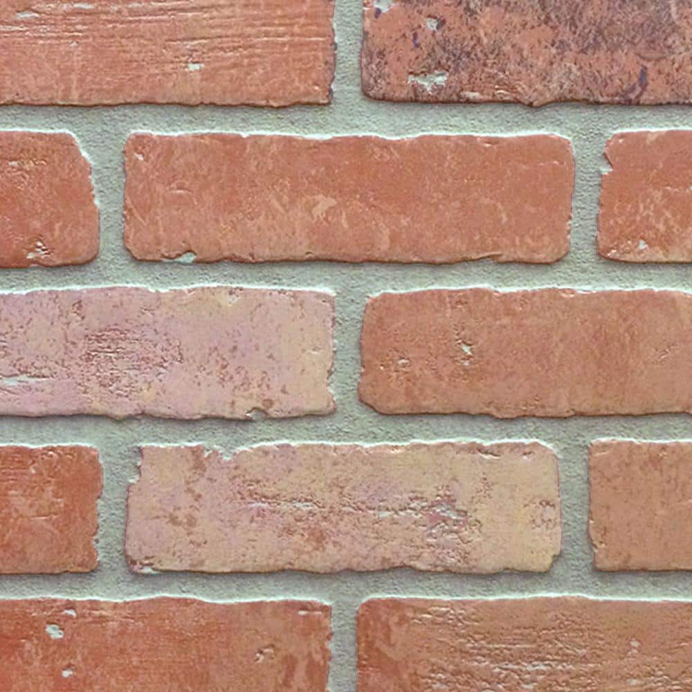 1/4 in. x 48 in. x 96 in. HDF Kingston Brick Panel KINGSTON - The Home Depot
