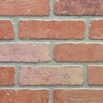 1/4 in. x 48 in. x 96 in. HDF Kingston Brick Panel