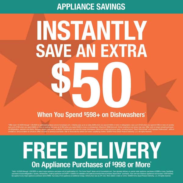 24 in. Front Built-In Tall Tub Dishwasher in Stainless Steel with 3-Cycles 59 dBA