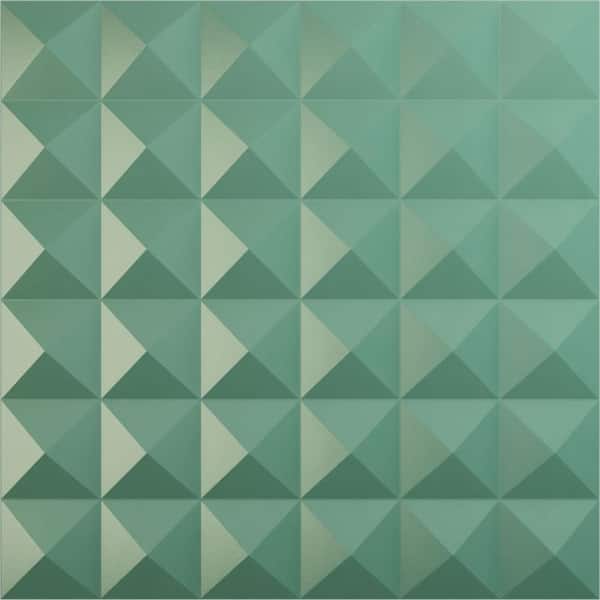 Ekena Millwork 19 5/8 in. x 19 5/8 in. Damon EnduraWall Decorative 3D Wall Panel, Sea Mist (12-Pack for 32.04 Sq. Ft.)
