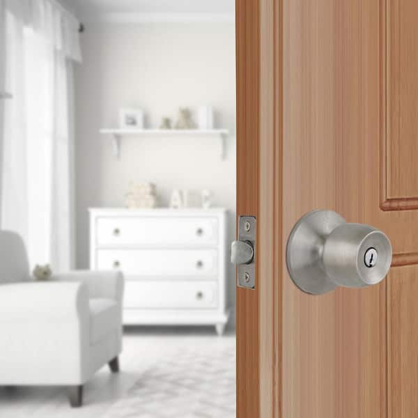 Brandywine Stainless Steel Keyed Entry Door Knob
