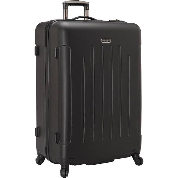 Heritage Lincoln Park Collection Lightweight Hardside ABS 4-Wheel Upright 29 in. Checked Luggage