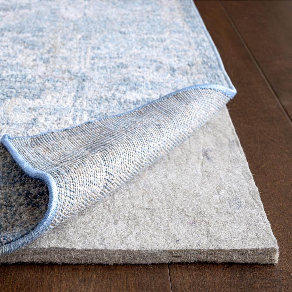 Felt Tube Rug RUGPADUSA Classic Felt 12 ft. x 15 ft. Cushioned Hard Surface 1/2 in ...