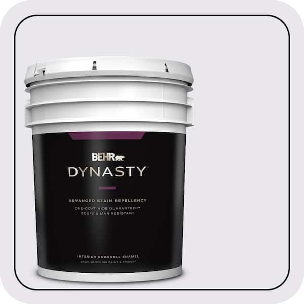 BEHR DYNASTY 5 gal. #650C-1 Pixie Wing Eggshell Enamel Interior Stain-Blocking Paint & Primer
