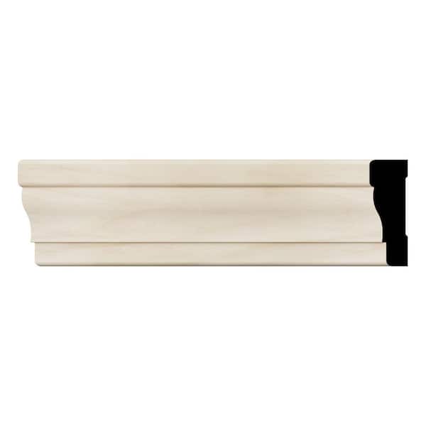 Ekena Millwork WM356 0.69 in. D x 2.25 in. W x 96 in. L Wood (Poplar) Colonial Casing Moulding