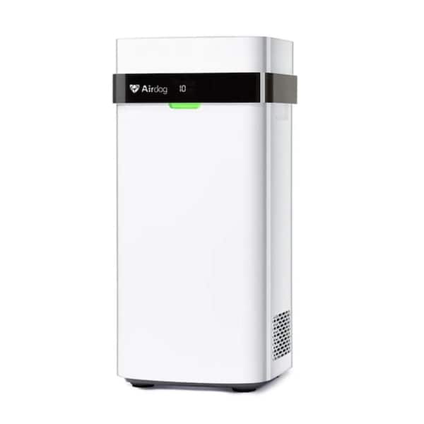 215 sq. ft. HEPA Filter Personal Room Air Purifier in White with Smart Controls 3-Stage Filter, Air Quality Monitoring