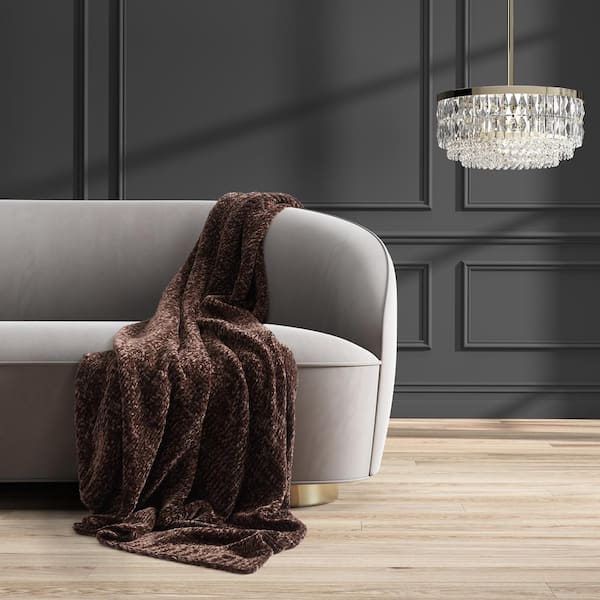 Unbranded Barcelona Chocolate Throw