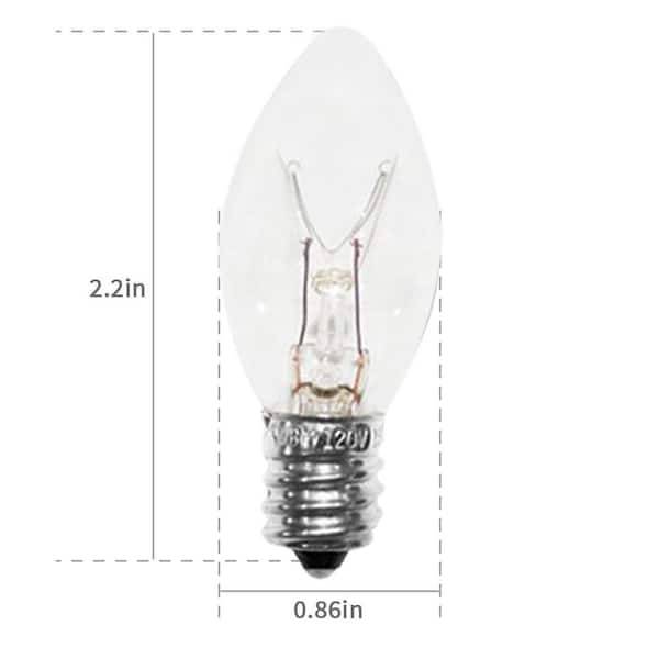 40-Watt Equivalent A15 Frosted Glass E26 Base Appliance LED Light Bulb,  Soft White 2700K