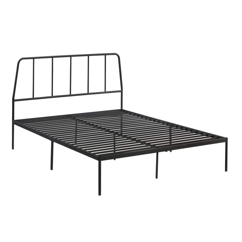 UPC 042666116701 product image for Harvey Park Black Metal Frame Queen Size Platform Bed | upcitemdb.com