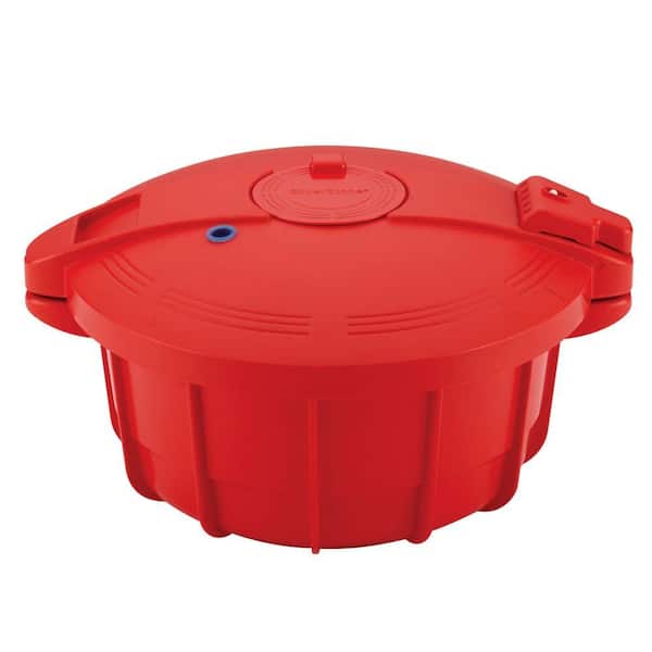 SilverStone Red Microwave Pressure Cooker