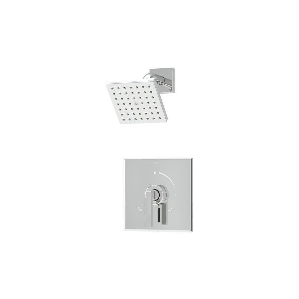 Symmons Duro HydroMersion Shower Trim Kit Wall Mounted with Single ...