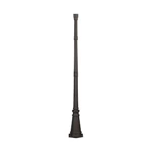 Outdoor Posts 1-Light Black Posts and Accessories