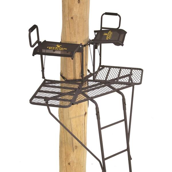 Rivers Edge Ardisam Bowman 19 ft. V-Shape 2-Man Seat Hunting Ladder Treestand (2-Pack)