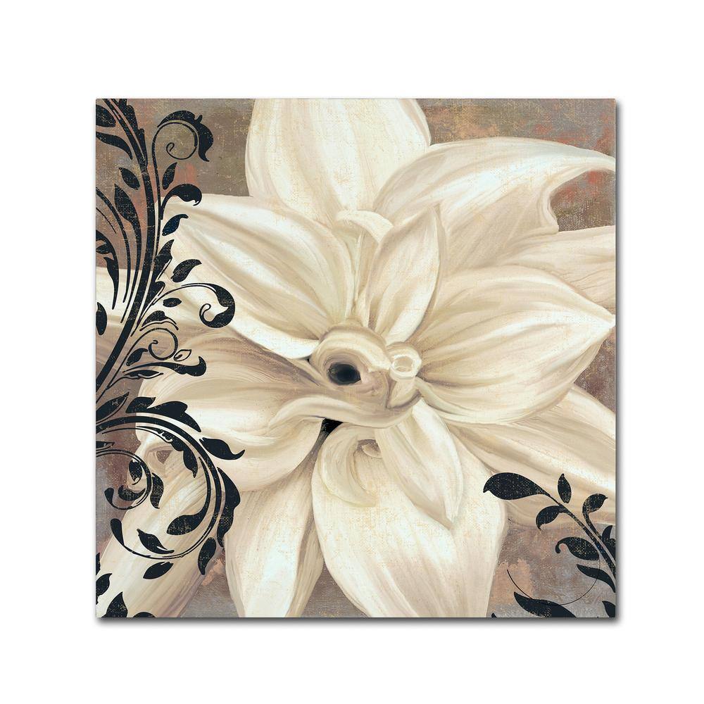18" x 18" Multicolor Floral Canvas Art for Kids' Nursery