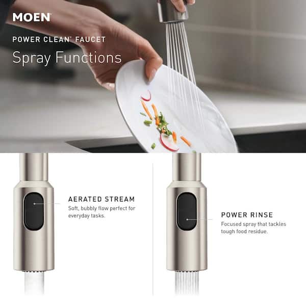 MOEN Align Single-Handle Bar Faucet Featuring Reflex and Power