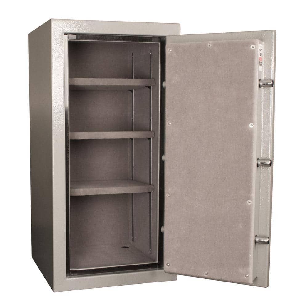 Medium Gray Fireproof Digital Steel In-Floor Safe